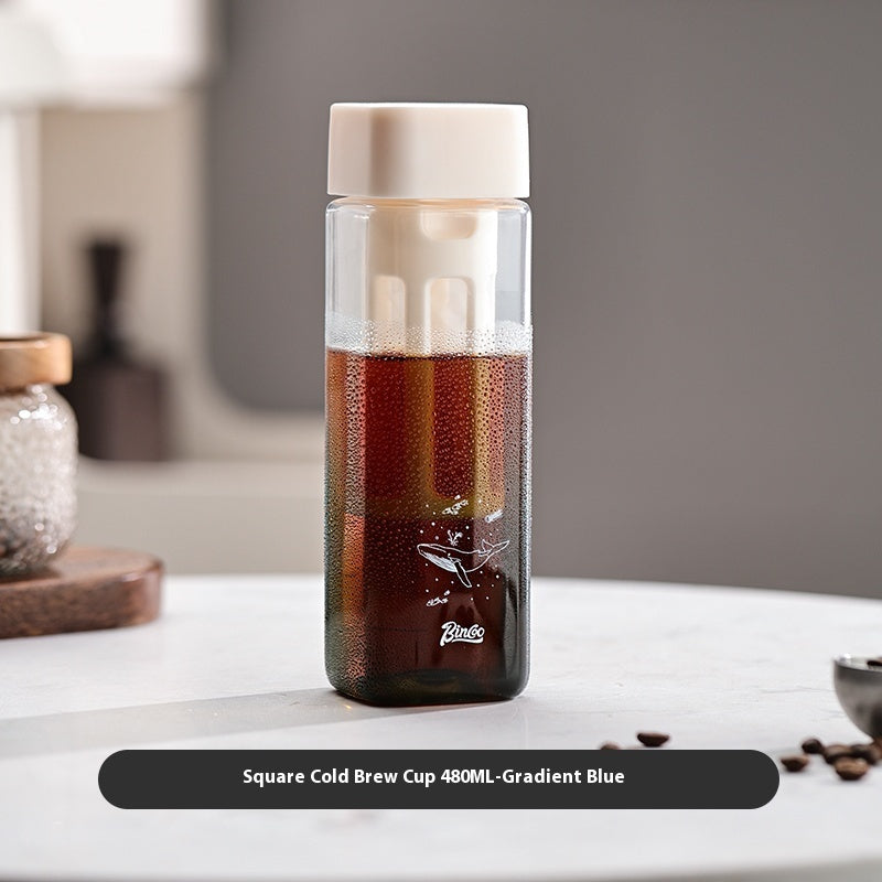 Portable Tritan Plastic Cold Brew Cup